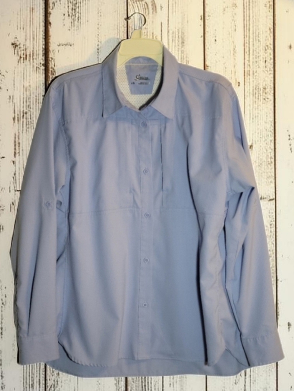 Bass Pro Shops Light Blue Casual Button Down Shirt Size L
